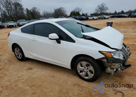 2013 Honda Civic Lx z USA, uszkodzony, nr VIN 2HGFG3B58DH530610